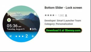 Bottom Slider - Lock screen APK