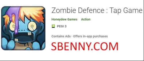 Zombie Defence : Tap Game MOD APK