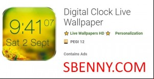 Digital Clock Live Wallpaper MOD APK