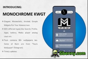 Monochrome Pro KWGT MOD APK