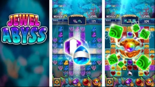 Jewel Abyss : Fantastic match 3 puzzle game MOD APK
