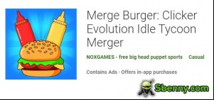 Merge Burger: Clicker Evolution Idle Tycoon Merger MOD APK