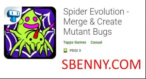 Spider Evolution - Merge &amp; Create Mutant Bugs MOD APK
