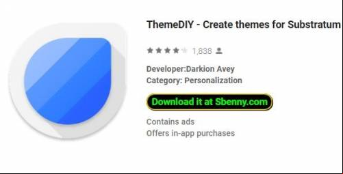 ThemeDIY - Create themes for Substratum and CMTE MOD APK
