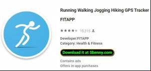 Running Walking Jogging Hiking GPS Tracker FITAPP MOD APK