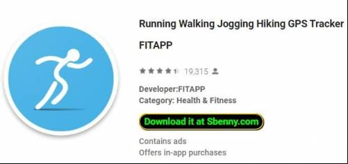 Running Walking Jogging Hiking GPS Tracker FITAPP MOD APK