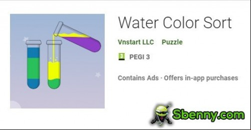 Water Color Sort MOD APK