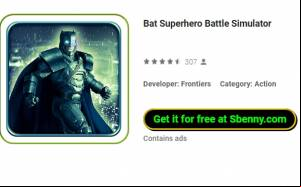 Bat Superhero Battle Simulator MOD APK