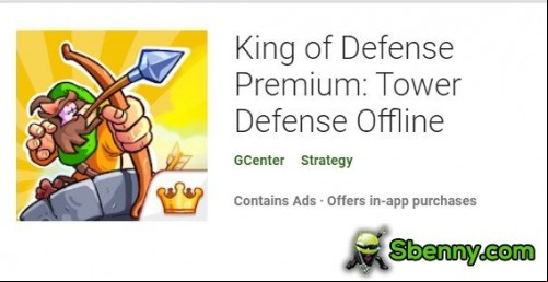 King of Defense : Tower Defense Offline MOD APK