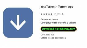 zetaTorrent - Torrent App MOD APK