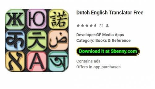 Dutch English Translator Free MOD APK