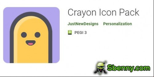 Crayon Icon Pack MOD APK