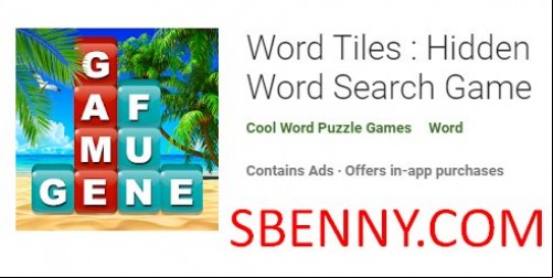 Word Tiles : Hidden Word Search Game MOD APK