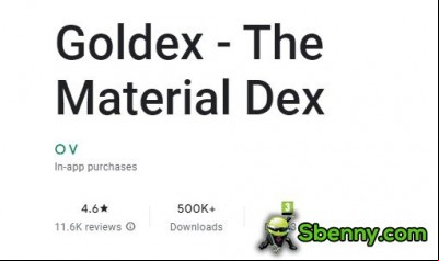 Goldex - The Material Dex MOD APK