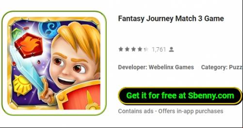 Fantasy Journey Match 3 Game MOD APK