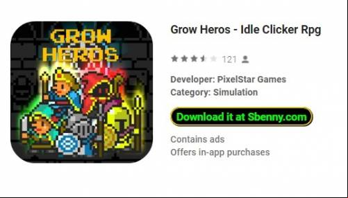 Grow Heros - Idle Clicker Rpg MOD APK