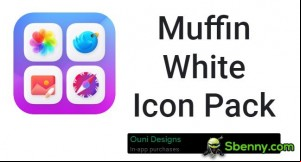 Muffin White Icon Pack MOD APK