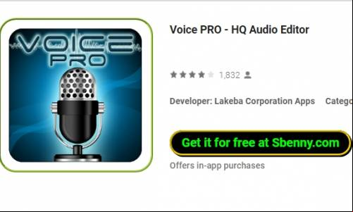 Voice PRO - HQ Audio Editor APK