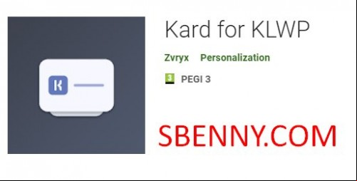 Kard for KLWP APK