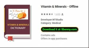Vitamin &amp; Minerals - Offline MOD APK