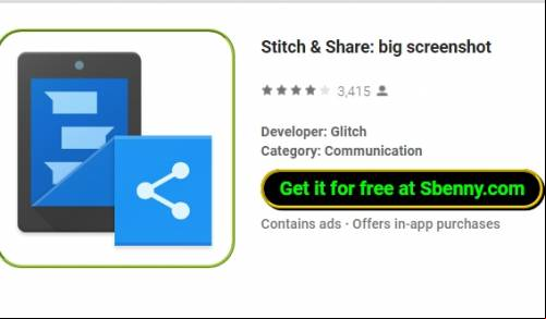 Stitch &amp; Share: big screenshot MOD APK
