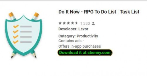 Do It Now - RPG To Do List | Task List MOD APK
