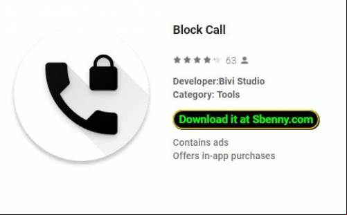 Block Call MOD APK