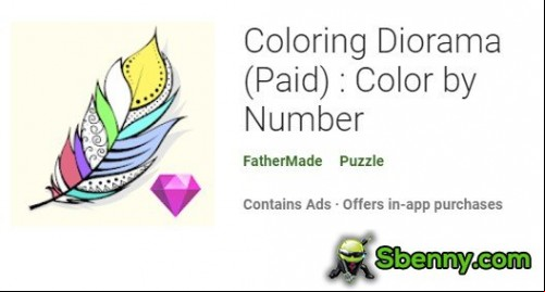 Coloring Diorama (Paid) : Color by Number APK