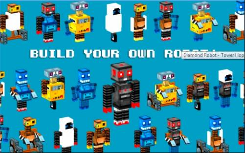Diamond Robot - Tower Hopper MOD APK