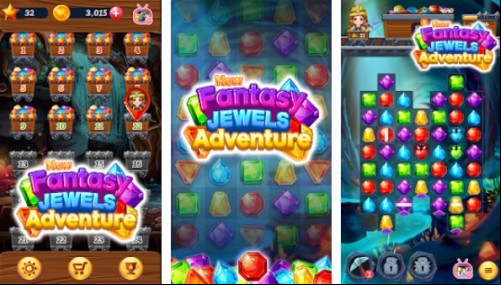 New Fantasy Jewels Adventure: Puzzle Land MOD APK