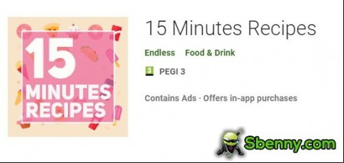 15 Minutes Recipes MOD APK