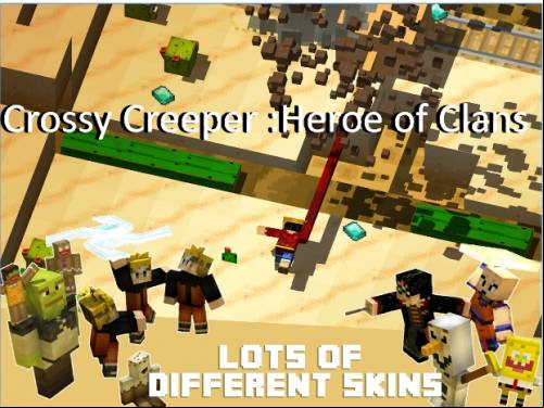 Crossy Creeper :Heroe of Clans MOD APK