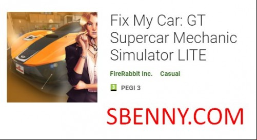 Fix My Car: GT Supercar Mechanic Simulator LITE MOD APK