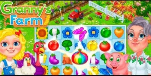 Granny’s Farm: Free Match 3 Game MOD APK