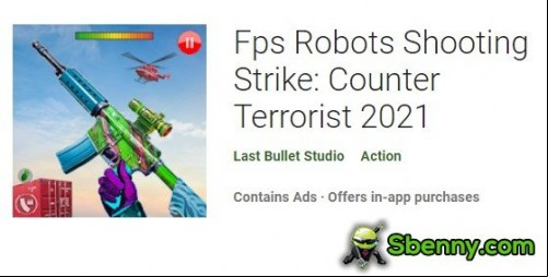 Fps Robots Shooting Strike: Counter Terrorist 2021 MOD APK