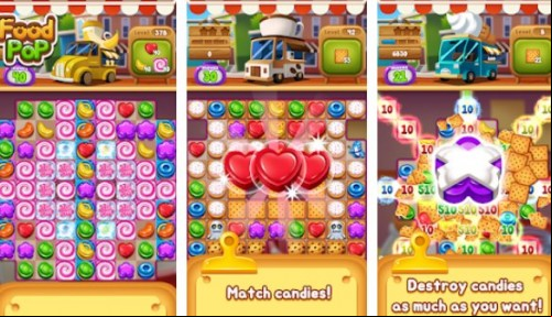 Food POP : New puzzle gravity world(Food burst 2) MOD APK