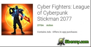 Cyber Fighters: League of Cyberpunk Stickman 2077