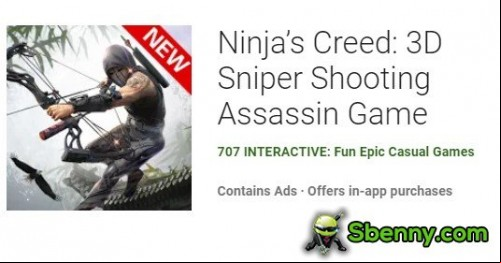 Ninja’s Creed: 3D Sniper Shooting Assassin Game MOD APK