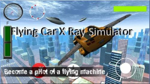 Flying Car X Ray Simulator MOD APK