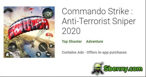 Commando Strike : Anti-Terrorist Sniper 2020 MOD APK
