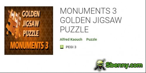 MONUMENTS 3 GOLDEN JIGSAW PUZZLE APK