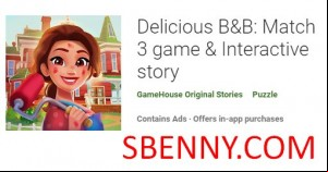 Delicious B&amp;B: Match 3 game &amp; Interactive story MOD APK