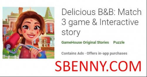 Delicious B&amp;B: Match 3 game &amp; Interactive story MOD APK