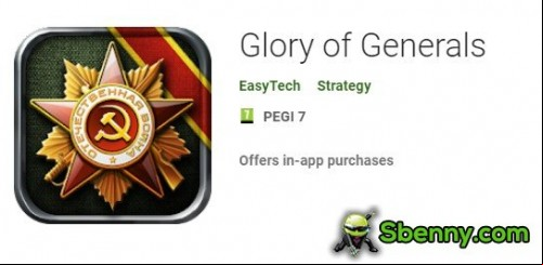 Glory of Generals MOD APK