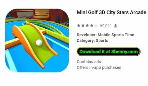 Mini Golf 3D City Stars Arcade - Multiplayer MOD APK