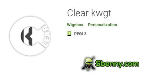 Clear kwgt APK