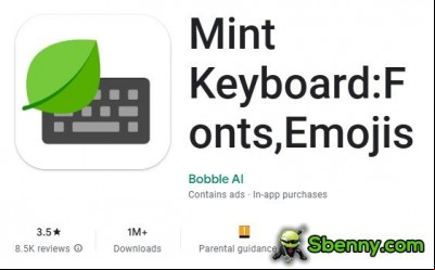 Mint Keyboard:Fonts,Emojis MOD APK