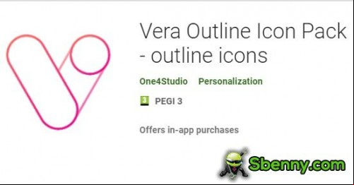 Vera Outline Icon Pack - outline icons MOD APK