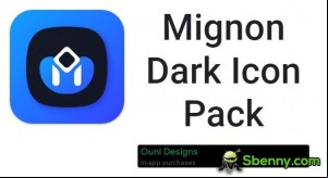 Mignon Dark Icon Pack MOD APK