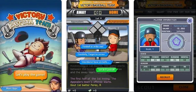 Victory Baseball Team MOD APK
